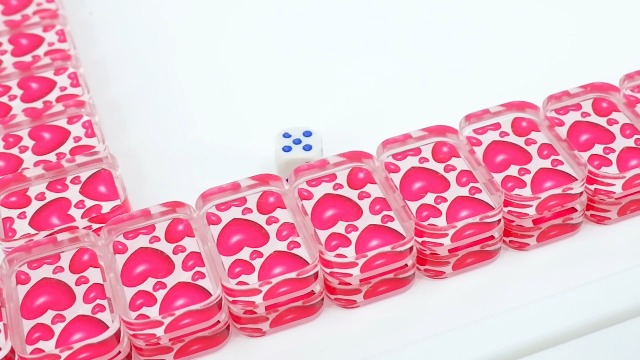 Amazon.com: AzulHome American Mahjong Game Set, 166 Love Heart